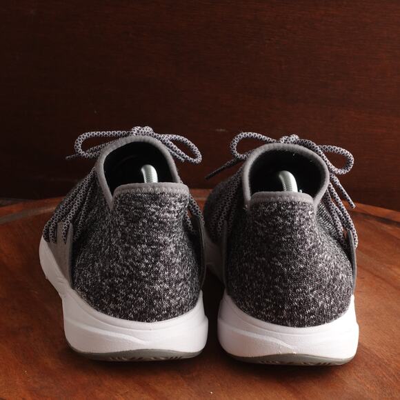 Vessi Sneakers Mens SZ 12 Gray Cityscape Waterproof Knit Athletic Walking Shoes - Picture 6 of 12